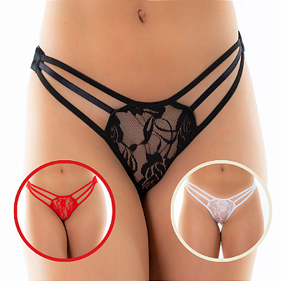 Calcinha Fio Dental Lap Dance (TAMANHO ÚNICO)