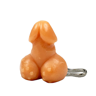 Chaveiro em Formato de Penis Erotico BEGE Desire