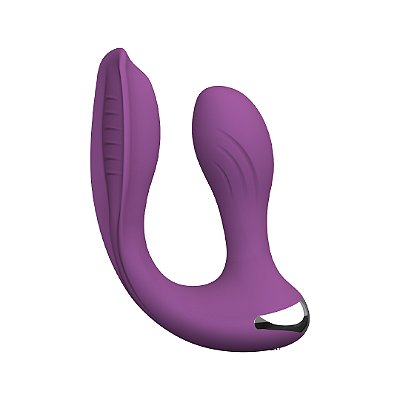 Vibrador de Calcinha Duplo Penetrável via Aplicativo
