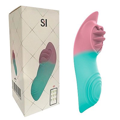 Vibrador de Clitoris com estimulador de Lingua - Via Aplicativo