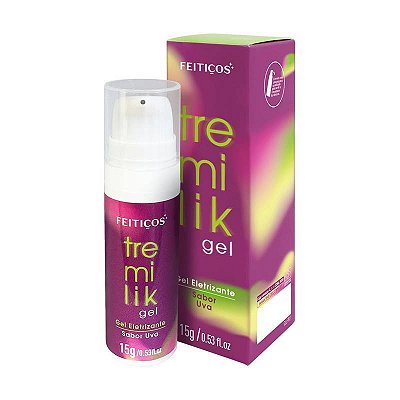 Tremilik Uva Gel Vibrador Líquido Beijável UNISSEX 15g