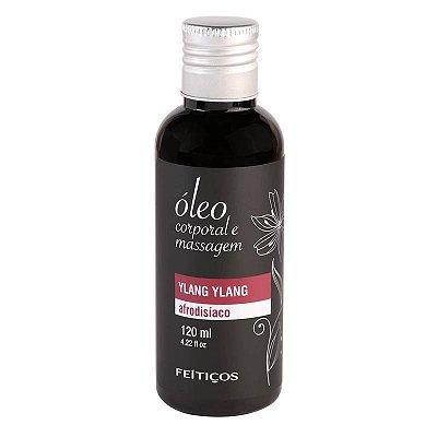 Óleo Corporal e Massagem Ylang Ylang - Afrodisiaco - 120ml (NÃO É BEIJÁVEL)