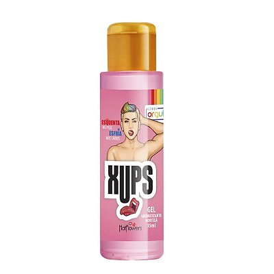 Xups Gel Aromatizante Esquenta e Esfria Hortelã Linha Orgulho 15g Hot Flowers