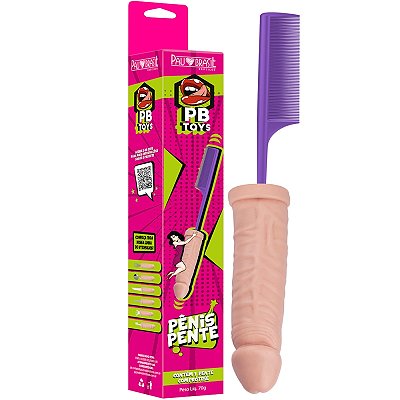 Pente com Cabo em Formato de Pênis