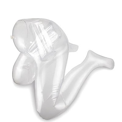 Masturbador Bumbum Inflável com Entrada Dupla