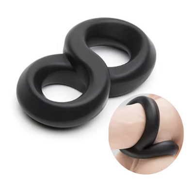 Anel Peniano Duplo Formato de 8 - 7,3x4,3