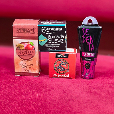Combo Sedenta (POMADA ORIENTAL + SUAVE + KERO+ + SEDENTA)