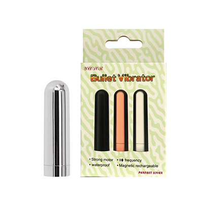 Vibrador Mini Bullet Strong Recarregável - 10 modos