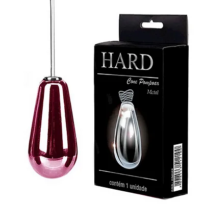 Cone Vaginal de Metal Rosa 45g Hard