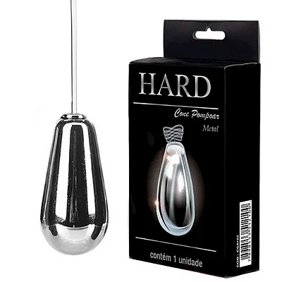 Cone Vaginal de Metal Cromado 20g Hard