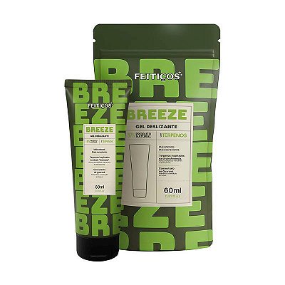 BREEZE - Gel Lubrificante Deslizante com Terpenos - 60ml