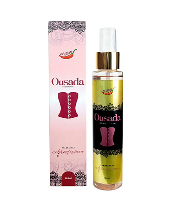 Ousada Body Splash Afrodisíaco 120ml Chillies