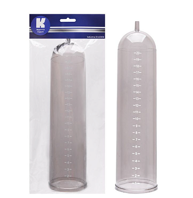 Tubo Para Bomba Peniana 20 X 6cm Kgel