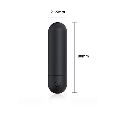 Bullet Bala Aveludado - Recarregável - 10 modos
