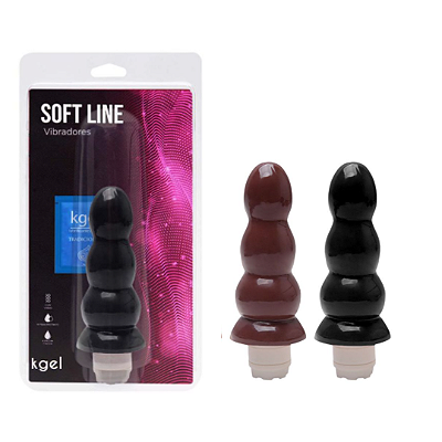 Plug Anal Vibrador Interno 16 X 4,5cm Kgel