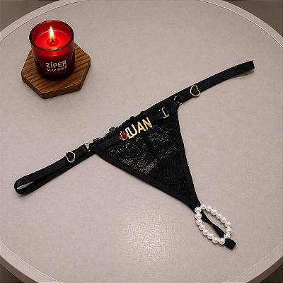 Calcinha Tailandesa Personalizável na Frente