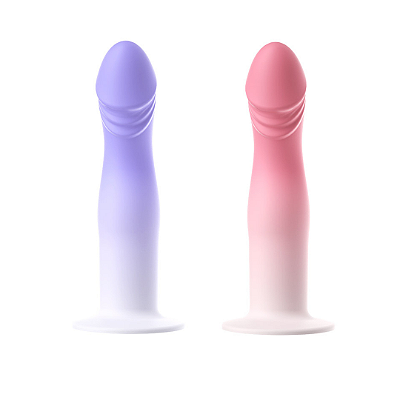 Dildo Formato de Pênis em Silicone Líquido - 13x3cm