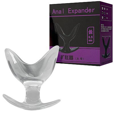 Plug Anal Grande com Abertura para Dilatação – ANAL EXPANDER