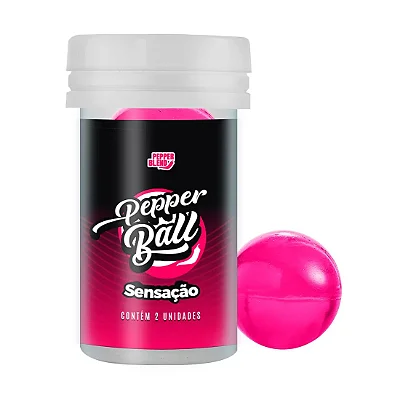 Pepper Ball Bolinha Explosiva SENSAÇÃO com 2 unidades Pepper Blend
