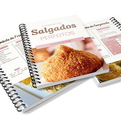 Ebook O Segredo dos Salgados Perfeitos