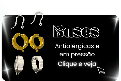 Brincos antialérgicos