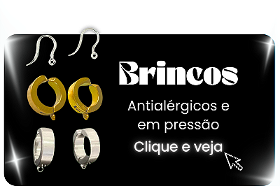 Brincos antialérgicos