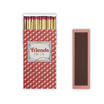 CAIXA FRIENDS BRICK MATTE ALLUMETTES