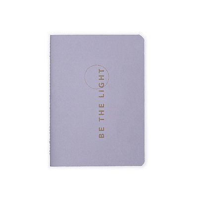 CADERNO BE THE LIGHT LILAS PAPELARIA + ALLUMETTES