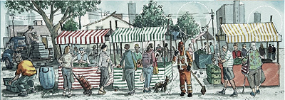 QUADRO FEIRA LIVRE IURY SIMÕES