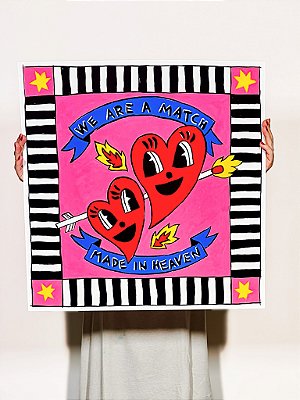 QUADRO "MATCH MADE IN HEAVEN" ANA STRUMPF
