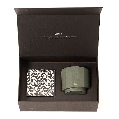KIT MEMORIAL ATHOS BULCÃO + VELA VERDE CASA OLIN