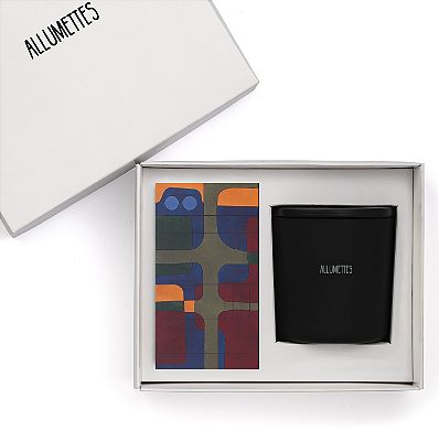 KIT MURAL AZUL LDM + VELA ALLUMETTES