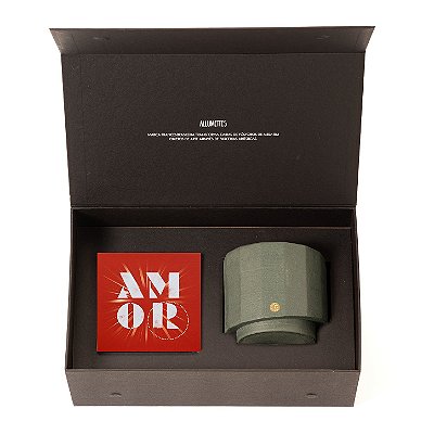 KIT AMOR + VELA VERDE CASA OLIN