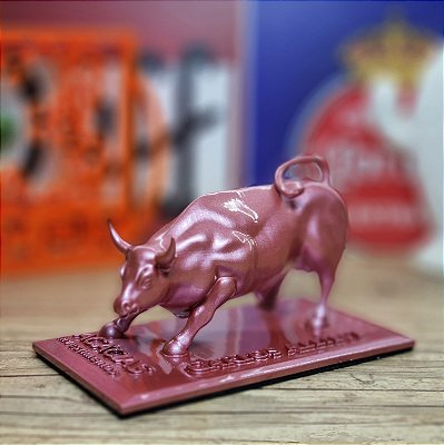 Touro Wall Street Rosé Gold Personalizado
