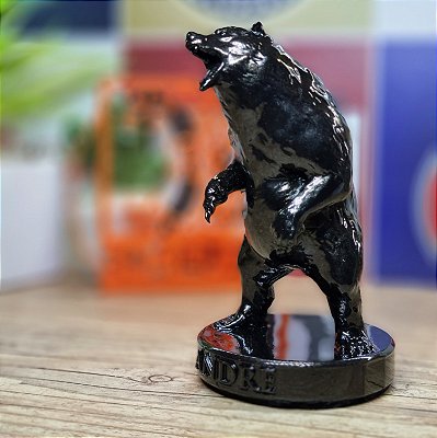 Urso Personalizado Preto Perolado