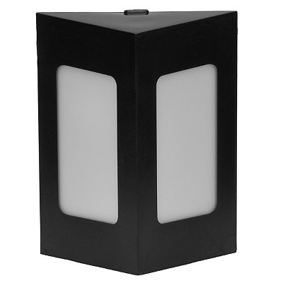 Arandela Triangulo Triangular 2 Focos Externa Interna Muro Parede Iluminação Jardim Varias cores