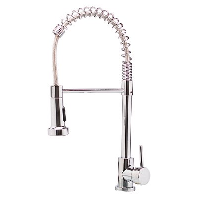Torneira Gourmet Para Cozinha Bancada Gourmet Monocomando Aço Inox