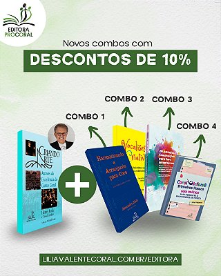 COMBO nº 3  Livro do Maestro Henry Leck - Criando arte e Livro da Ana Paula M. 20 Arranjos e Composições