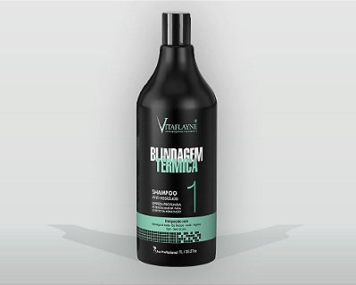 Shampoo Blindagem Térmica Limpeza Profunda - 1L