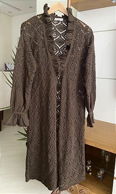 CASACO RENDADO BOHO