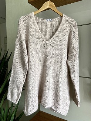 BLUSA EM TRICOT MOUSSE