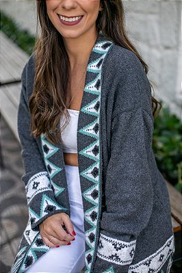 CASACO EM TRICOT JACCARD