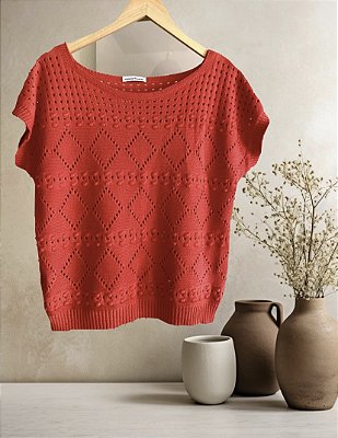 BLUSA EM TRICOT MODAL