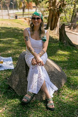 VESTIDO LONGO EM TRICOT