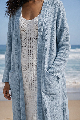 MAX CASACO EM TRICOT MOUSSE