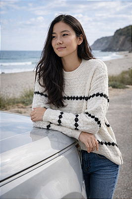 BLUSA GOMOS EM TRICOT