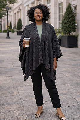 CAPA EM TRICOT MOUSSE