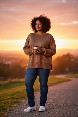 BLUSA EM TRICOT LUREX