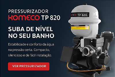 pressurizador komeco