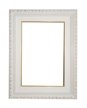 Moldura para Telas de Pintura 0058 Branca